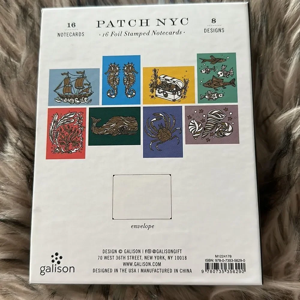 Galison PATCH NYC Notecards